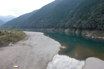 四万十川サイクリングでは、支流の黒尊川もおすすめ