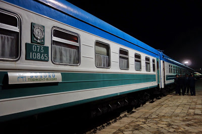 夜行列車で行くブハラ・タシケントの旅（Train No661）